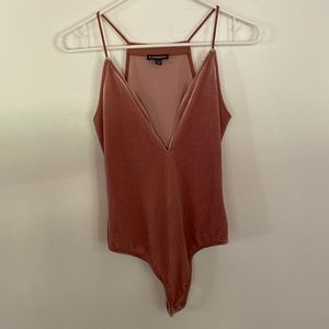 EXPRESS VELVET BODYSUIT
